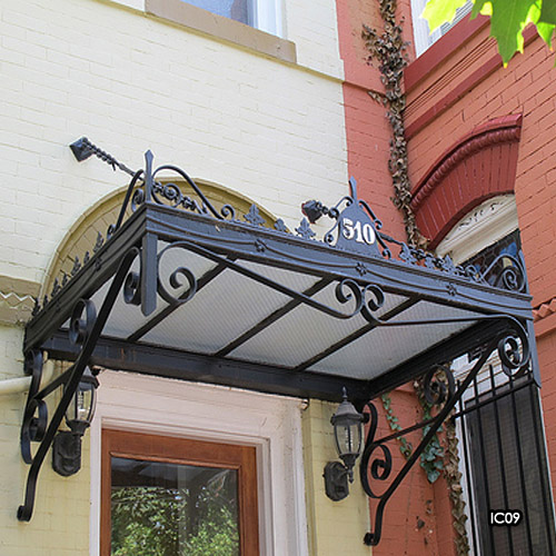 Wrought Iron Canopies