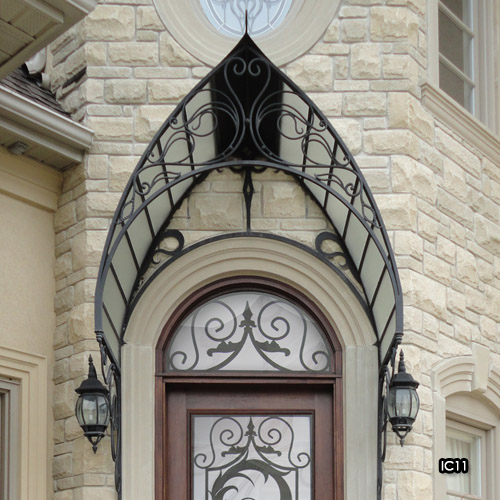 Wrought Iron Canopies